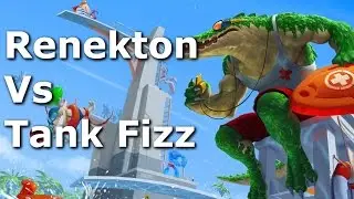 Renekton Vs Tank Fizz Top Lane Commentary - Season 6 - League of Legends