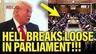 All HELL BREAKS LOOSE in UK Parliament over TRUMP and EPSTEIN