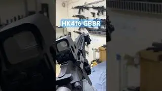 HK416 GBBR WE / M416 / M4 Gas Blow Back Airsoft #shorts #airsoft #eft #tarkov #pubg #bf4 #H&K