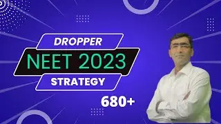 NEET 2023 preparation strategy for dropper |Road map of NEET 2023 || Dropper for NEET 2023