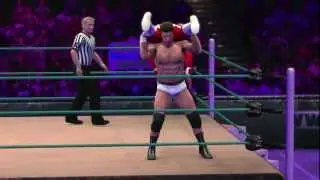Cody Rhodes hits his finisher in WWE '13 (Official)