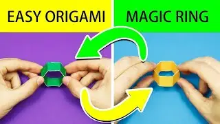 best  paper Magic colour changing ring