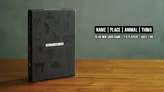 Name Place Animal Thing - Strategy Based Card Game!
