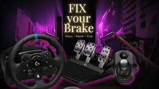 Fix your logitech g923 / g920 / g29 Brake Pedal