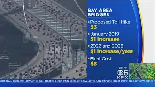 BRIDGE TOLL HIKE:  Bay Area transportation officials meet to decide if a $3 toll increase should be