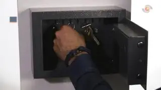 Video! De Raat E-compact sleutelkluis codeslot en 24 sleutelhaken