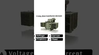 What Does a Step-Down Transformer Decrease?