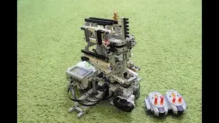 LEGO Mindstorms automatic cannon / Автоматическая Пушка из LEGO Mindstorms