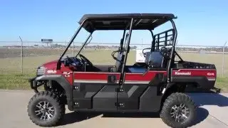 РАСПРОДАЖА $13 599: Обзор и обзор Kawasaki Mule Pro FXT EPS LE Dark Royal Red 2016 года.
