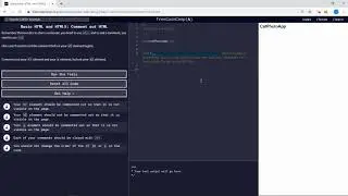 Basic HTML and HTML5 (6/28) | Comment out HTML | freeCodeCamp