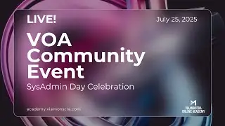 ViaMonstra Community Live Event - SysAdmin Day Celebration!
