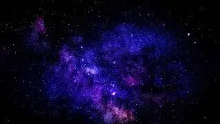 FREE NO COPYRIGHT RELAXING SPACE GALAXY STARS PARTICLES TWINKLING SCREENSAVER AMBIENT WITH BG  MUSIC