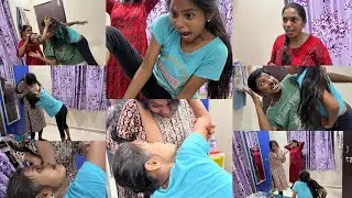 #yodhasistersfighting🫣 అక్క చెల్లెలు మీ ఇంట్లో కూడా ఇలానే కొట్టుకుంటారా వీళ్ళని ఆపటం నావల్ల కాదండి