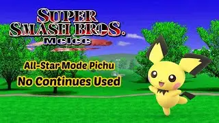 Super Smash Bros. Melee All-Star Mode on Normal with Pichu (No Continues Clear)