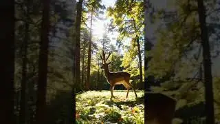 Watch your head there buddy #deer #deerhunting #buckhunt