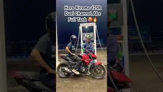 Hero Xtreme 125R Duel Channel Abs Full tank Shorts🥵🔥#youtubeshorts #trending #fulltank #xtreme125r