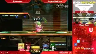 A-Game - Brawl Losers Finals - EMG T.O. Joe vs v115 - 1stock BO7