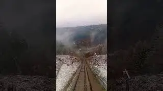 Die Sommerbergbahn in Bad Wildbad, im Schwarzwald.