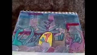 Whimsical Dragons Art Journal Page