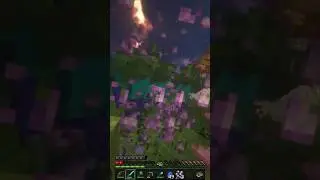 Zombie apocalypse #mc #minecraft #shorts #short