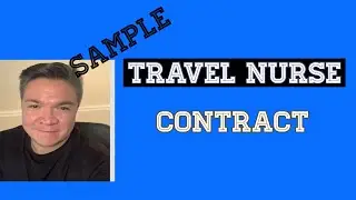 Travel Nurse Contract/ Pinoy ER Travel Nurse. #travelnurse #filipinonurse