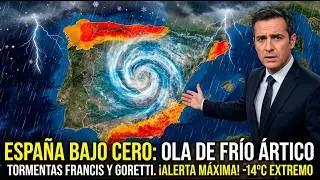 🚨 ALERTA ROJA en ESPAÑA: ¿Llega el Gran Bloqueo ÁRTICO? ❄️ Lo que pasará esta SEMANA