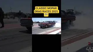 Old School Mopar 2025 Classic Drag Racing Highlights