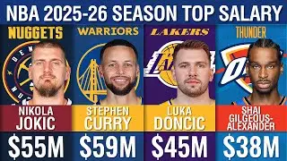 Top 100 NBA Salaries for 2025-26💰