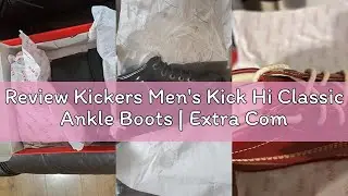 Review Kickers Men's Kick Hi Classic Ankle Boots | Extra Comfortable | Added Durability | Premium Qu