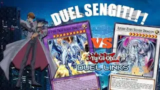 DUEL BLUE EYES : Twin Burst Dragon VS Azure-Eyes Silver Dragon (Blue Eyes Deck vs Blue Eyes Deck) !