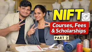NIFT Complete Guide 📖 ✍️Telugu | Fees, Courses & Scholarships | Part 2