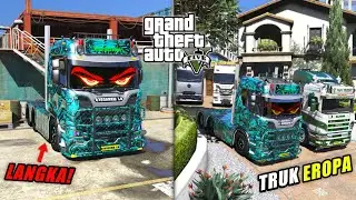 Akhirnya! Aku Berhasil Menemukan & Menambah KOLEKSI TRUK EROPA TERLANGKA Di GTA 5 Mod