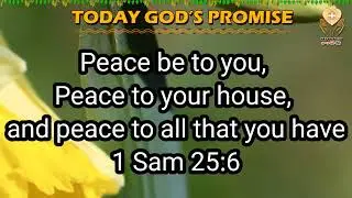 Today God's Promise | Bible verse in English | Nakaapari tv 