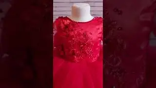 Красное платье на годик