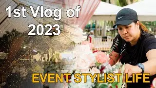 Omer / Henessy Wedding (Event Stylist Vlog)