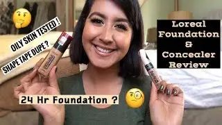 Review on the Loreal Fresh Wear Foundation & the Loreal Fresh Wear Concealer
