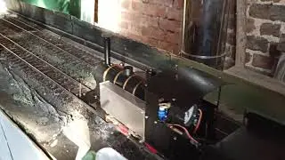 Locomotive type 120  G gauge ,&agrave; son arriv&eacute;e de chez son fabricant . PART 1