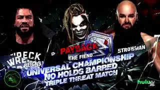 WWE Payback 2020 Roman Reings vs 