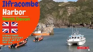 Ilfracombe Harbor Devon Hidden Gem 🌊 Discover Boats Seals Sea Sand Beach  Fishing UK Travel Holidays
