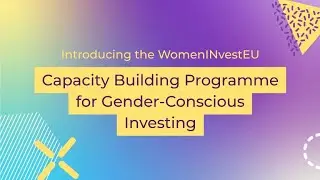 Building Effective Strategies for Gender-Conscious Investing - Teaser