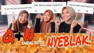 JAWABIN SEMUA PERTANYAAN KALIAN SAMBIL MAKAN SEBLAK JELETET MURNI | Q&A BARENG BESTIE