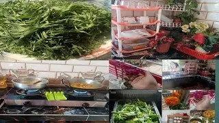 শীতের ছোট দিনে কাজের খালা  চারা কিভাবে সংসারের কাজ গুলু গুছিয়ে করে নিলাম তাই শেয়ার করলাম 