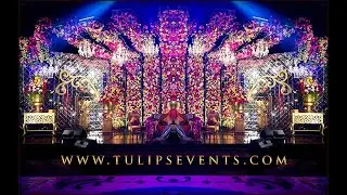 Beautiful Shaandi Event Decoration by Tulips Events in Pakistan | Weddings in Pakistan