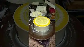 butter scotch cake decorating #trending #youtubeshorts #shortsfeed #shorts