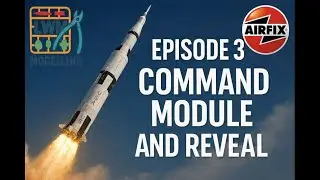 Airfix 1/144 Saturn V Final build and reveal #SaturnV #airfix #scalemodel
