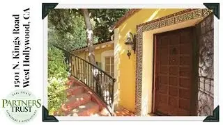 Homes for Sale in Hollywood Hills: 1501 N. Kings Road | Los Angeles Real Estate | Partners Trust