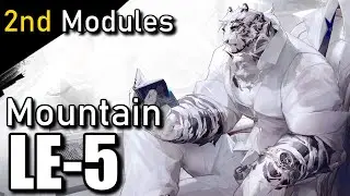 【明日方舟】追加モジュール獲得任務：マウンテン クリア参考例 LE-5/Second Modules Mountain LE-5