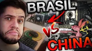 Os ASSUSTADORES PCs dos INSCRITOS: PC da CHINA vs PC do BRASIL - FRITANDO OS SETUPS