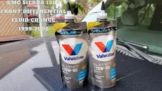 Front Differential Fluid Change On My GMC Sierra 1500 SLE Crew Cab Z71