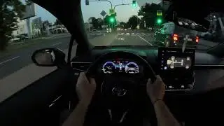 2023 Toyota Corolla GR SPORT Night [2.0 Hybrid 196HP] | POV Test Drive